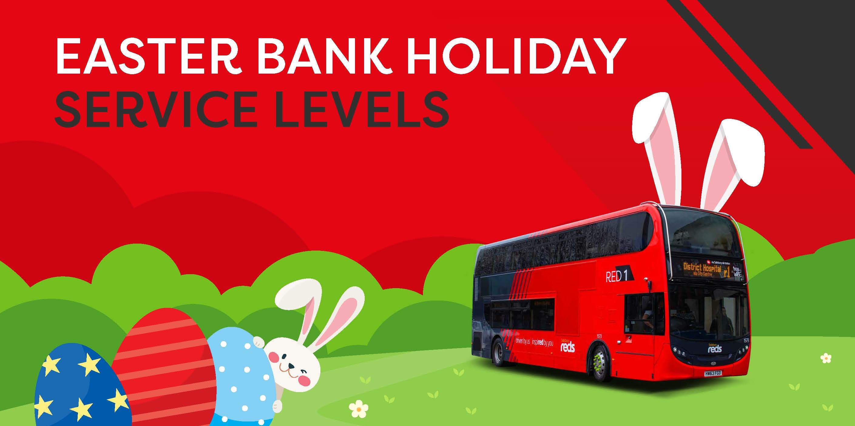 Easter Bank Holiday service updates Salisbury Reds